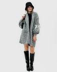 Cappotto Donna Teddy con Cuori sulle Maniche