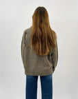 Maglione lupetto misto lana