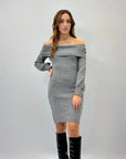 Abito con spalle bardot petite