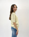 Maglia morbida con gioiello