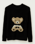 Maglione teddy soft peluche - misto lana alpaca
