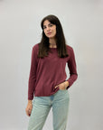 Maglia felpata basic