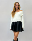 Maglione con zip
