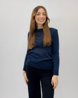 Maglia con bottoni dietro