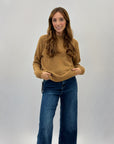 Pullover cashmere blend tinta unita