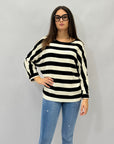 Maglia a righe taglia comoda