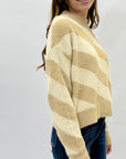 Pullover effetto peluche