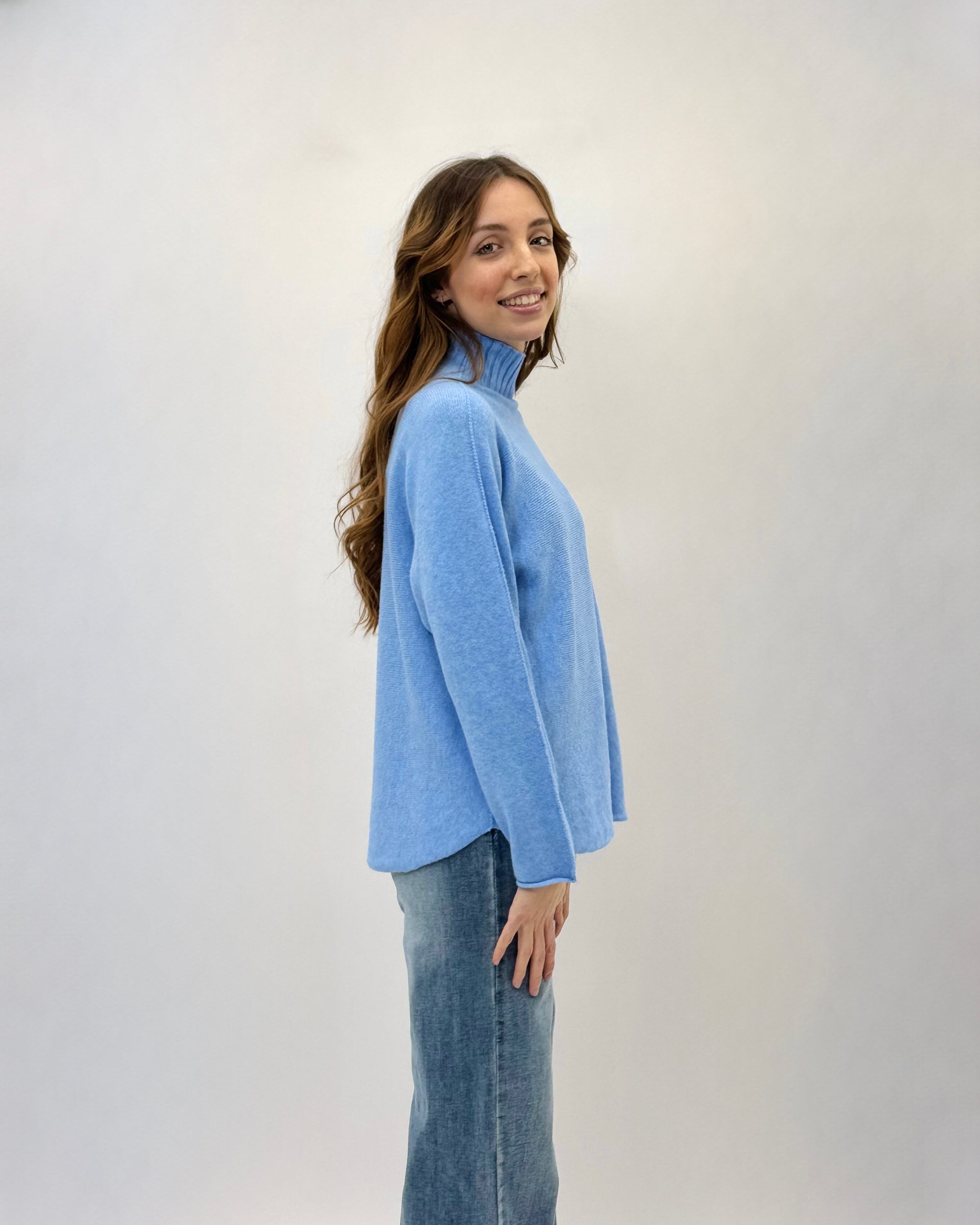 Maglione lupetto morbido