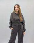 Completo tuta con strass