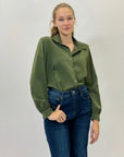 Camicia con spalle imbottite