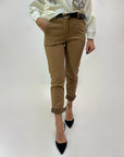 Pantaloni caldi con cintura