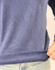 Maglia felpata basic
