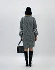 Cappotto morbido con dettaglio cuore