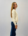 Cardigan basic con bottoni gioielli