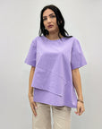 Maglia con dettaglio asimmetrici