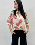 Camicia con stampa