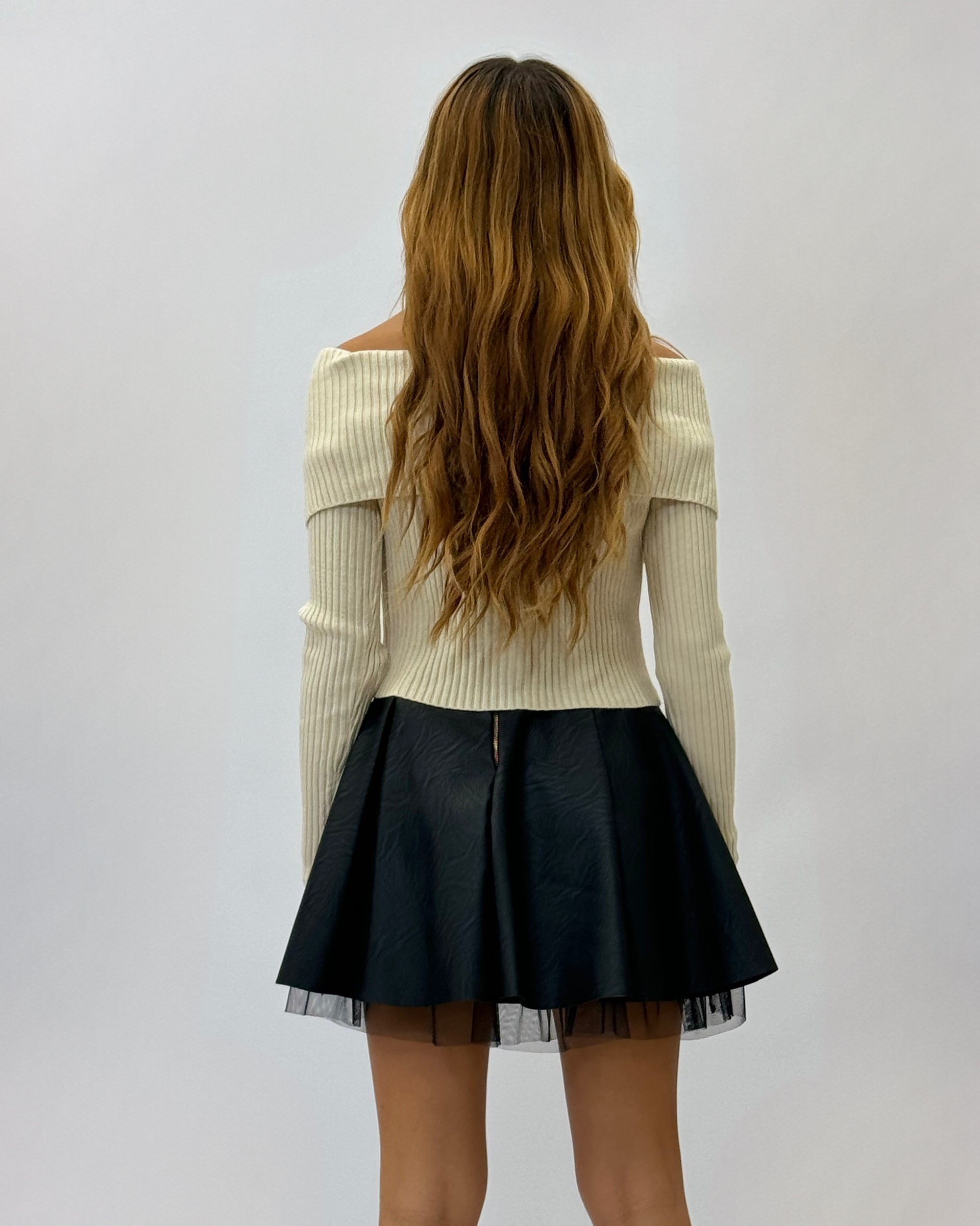 Maglione con zip