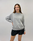 Pullover tinta unita ampio