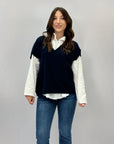 Gilet con camicia