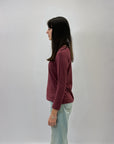 Maglia felpata basic