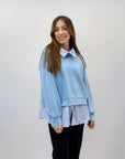Maglia morbida con colletto