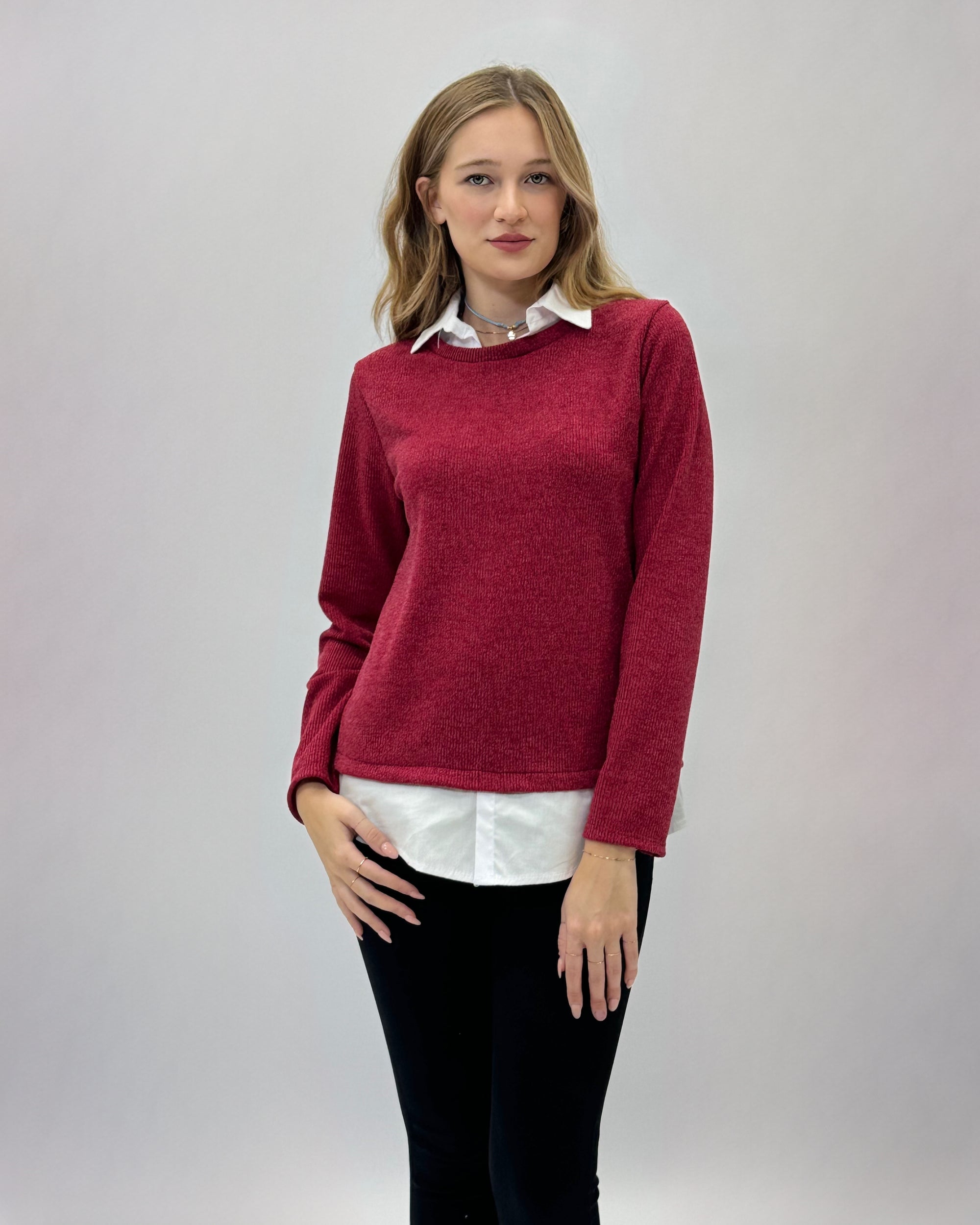 Maglia con colletto