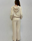 Pantaloni tuta con paillettes laterali