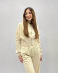 Completo tuta con strass