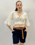 Pantaloncini basic con cintura