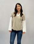 Gilet con camicia