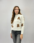 Maglione lupetto orsetti