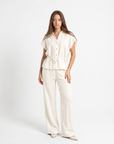 Completo con Camicia e Pantalone Palazzo