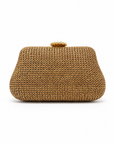 Pochette Elegante Effetto Paglia