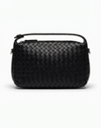 Borsa a Spalla Intrecciata in Vera Pelle Made in Italy