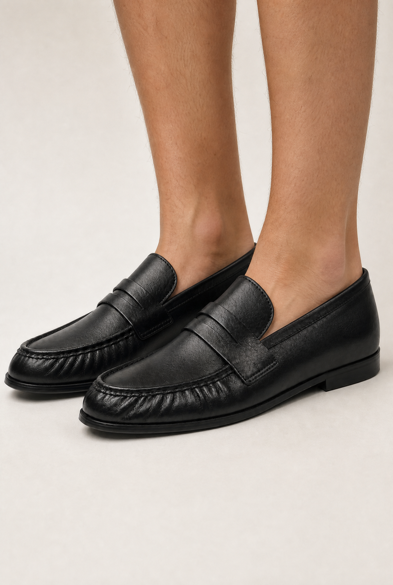 Mocassino donna classico con mascherina e punta squadrata