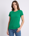 T-shirt Basic Donna in Cotone a Manica Corta