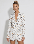 Blazer Fantasia con Stampa cane