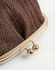 Borsa Clutch vero rafia made in Italy - artigianale