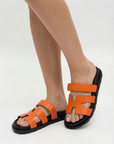 Ciabatte Platform con Fasce Design Moderno