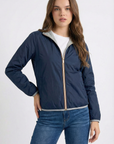 Giacca a Vento Leggera con Zip Double Face