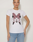 T-shirt con stampa topolino