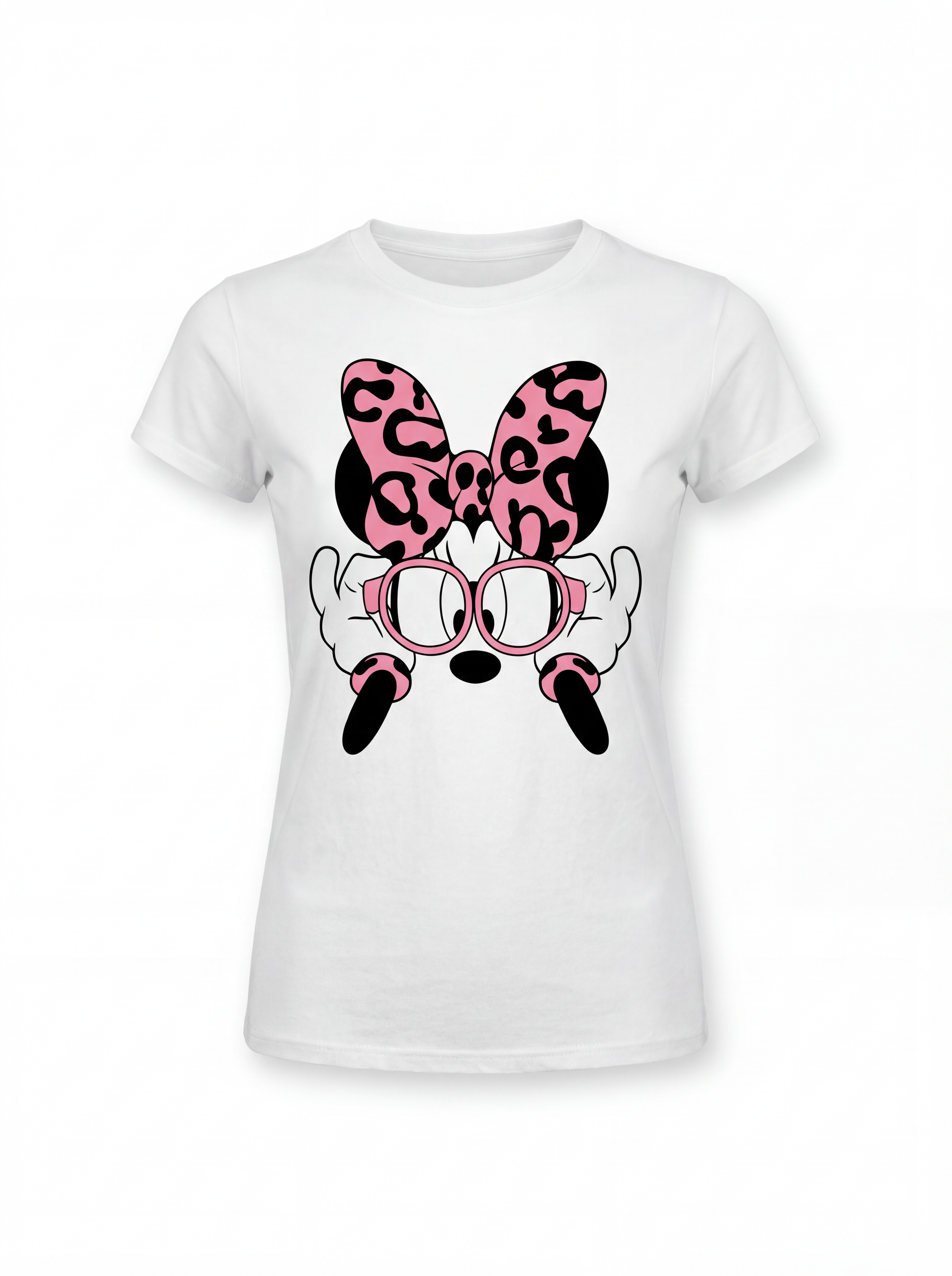 T-shirt con stampa topolino
