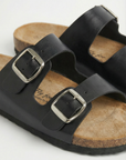 Ciabatta doppia fascia con fibbie regolabili