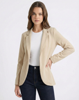 Blazer morbido effetto tailoring