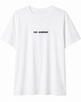 T-shirt con stampa “Non ansiatemi”