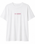 T-shirt con stampa “Non ansiatemi”