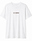 T-shirt con stampa “Non ansiatemi”