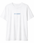 T-shirt con stampa “Non ansiatemi”