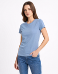 T-shirt Basic Donna in Cotone a Manica Corta