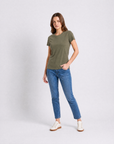 T-shirt Basic Donna in Cotone a Manica Corta